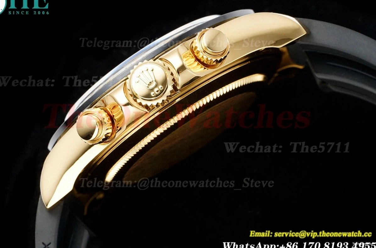 SH4130 QF Daytona 40MM RU Blk YG Weight) 116518 Meteorite V3(Gain 0419